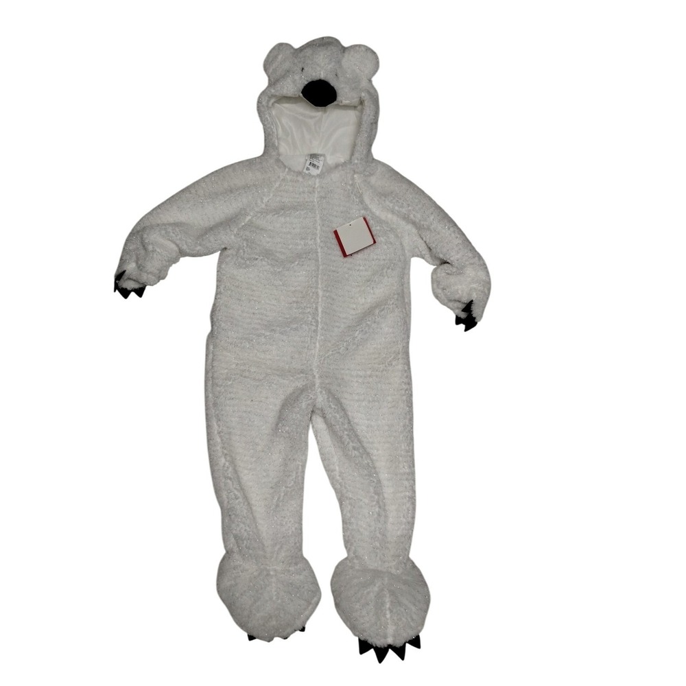 Wondershop Polar Bear Costume 18-24M NWT Plush Winter Christmas Outfit - Picture 1 of 13